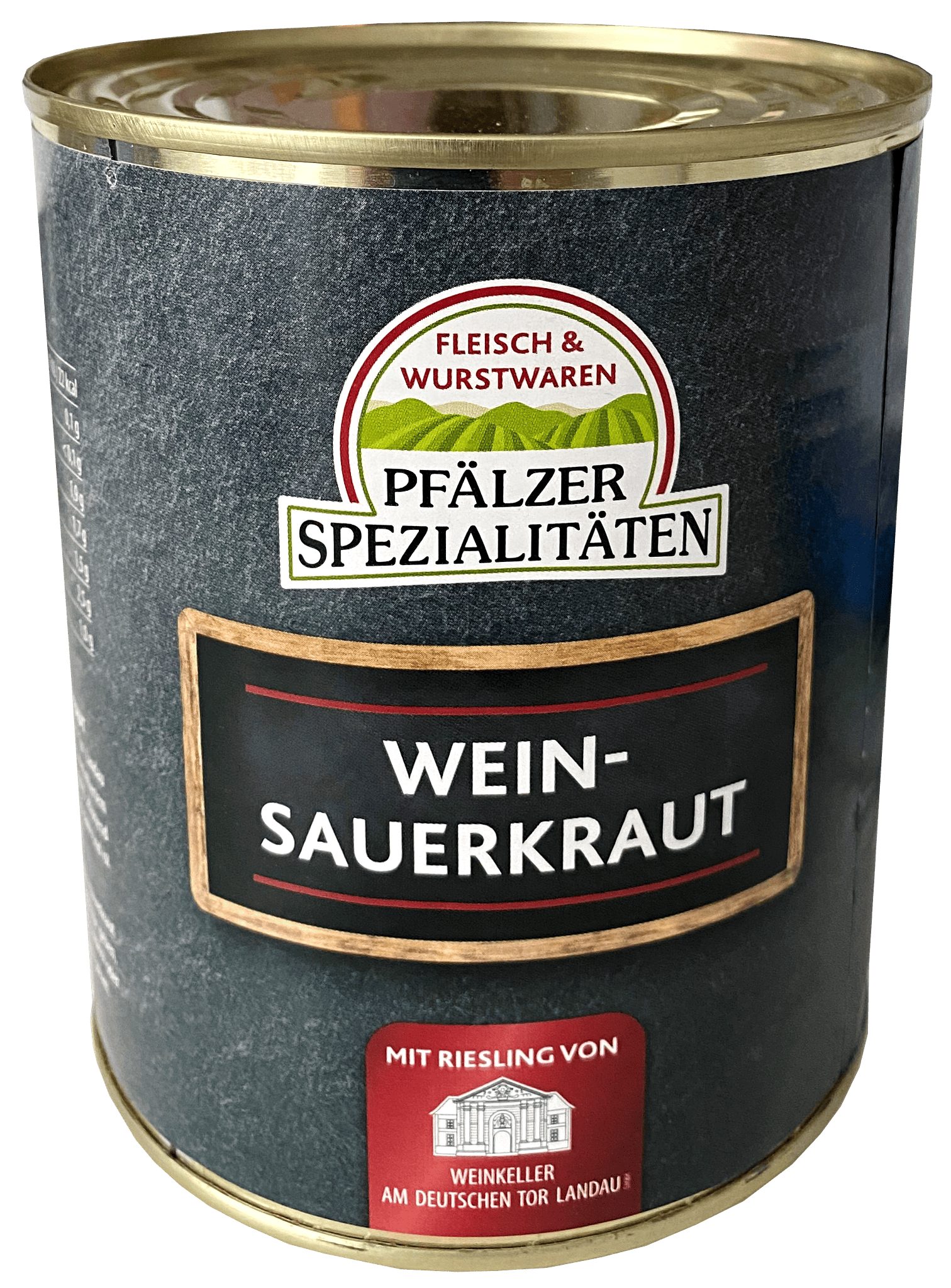 Pfälzer Spezialitäten Weinsauerkraut 850ml - pantry24